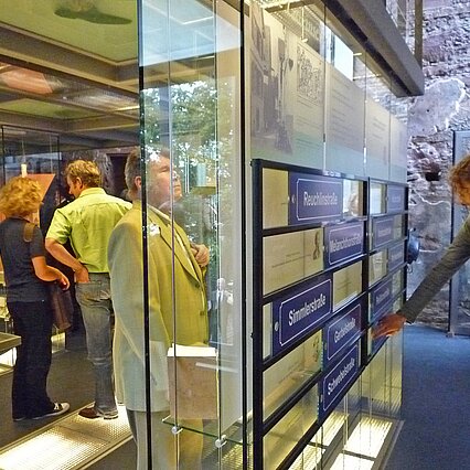 Innenansicht des Museum Johannes Reuchlin