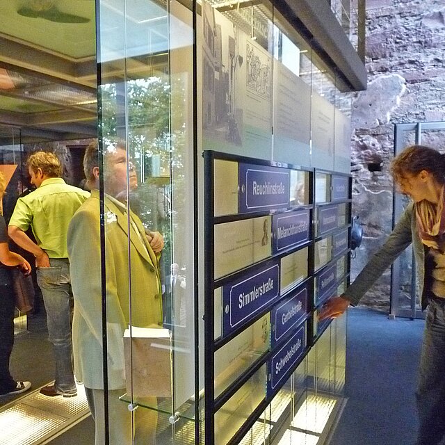 Innenansicht des Museum Johannes Reuchlin