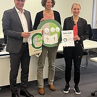 Alpha-Siegel für Stadtbibliothek 