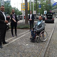 Smart-Parking vor Ort