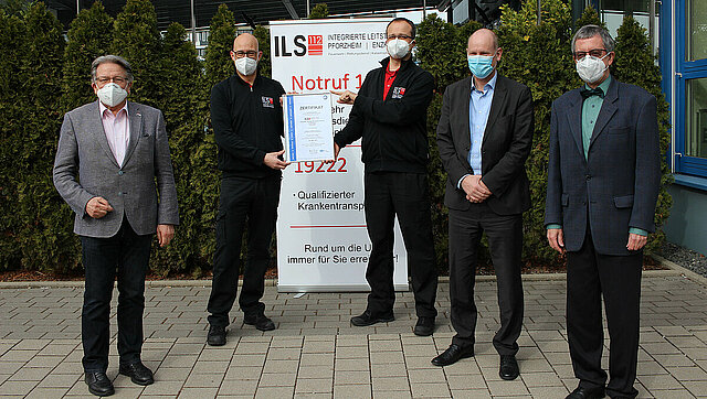 ILS-Team ist  TÜV-zertifiziert