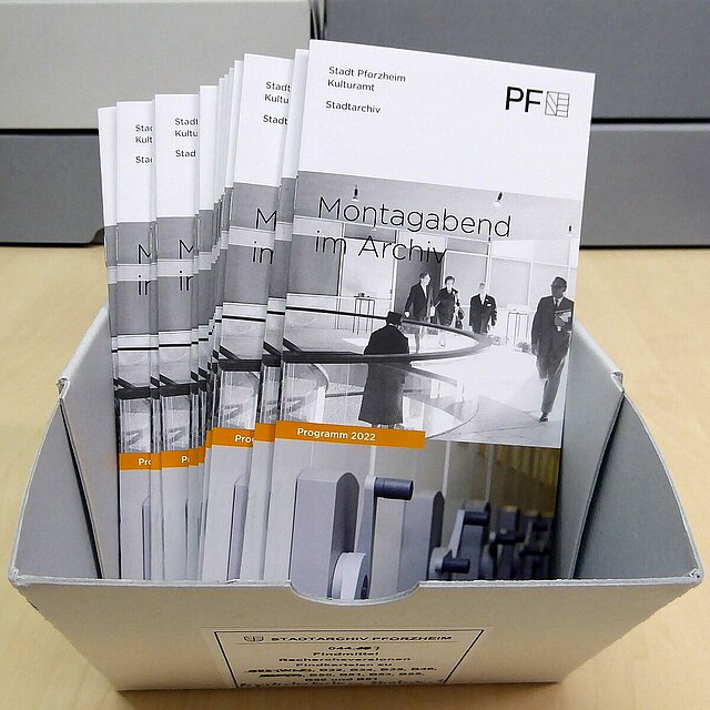 MiA Flyer Stadtarchiv