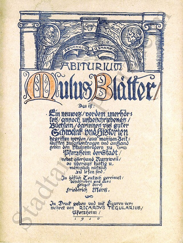 Dokument Abiturium Mulus Dieses Bild zeigt das Dokument Abiturium Mulus mit Wasserzeichen.