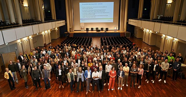 Gruppenfoto der Teilnehmenden des Kongresses