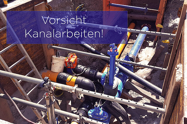 Symbolbild Leitungsarbeiten