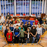 Gruppenbild Schulplanspiel