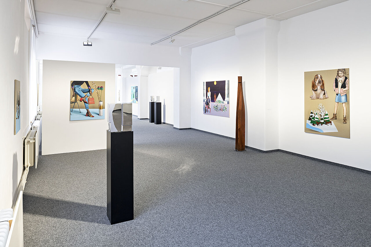 Ausstellungsansicht in der Pforzheim Galerie, Foto Winfried Reinhardt