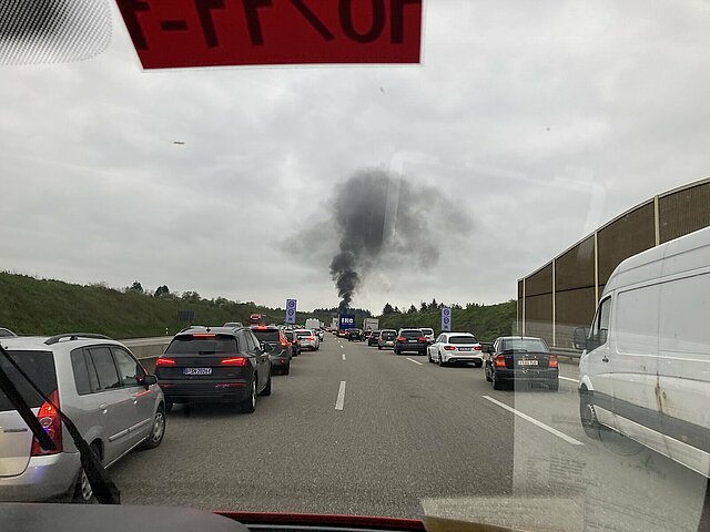LKW-Brand