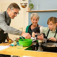 Küchenpartie mit peb