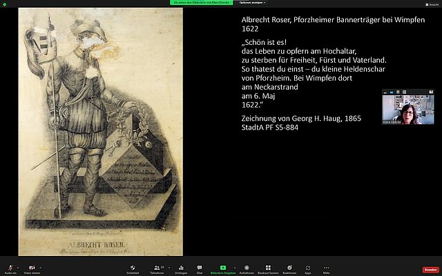 Screenshot aus der Präsentation