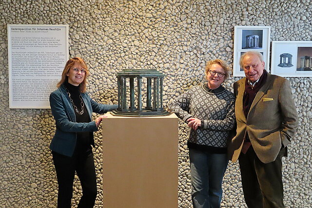 Gedenkskulptur Johannes Reuchlin