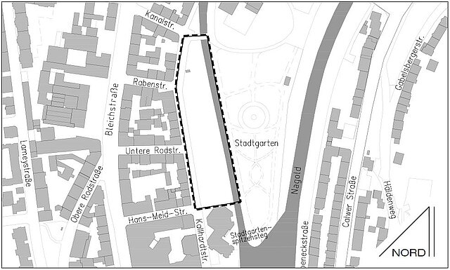 Lage Bebauungsplan Kallhardtstraße