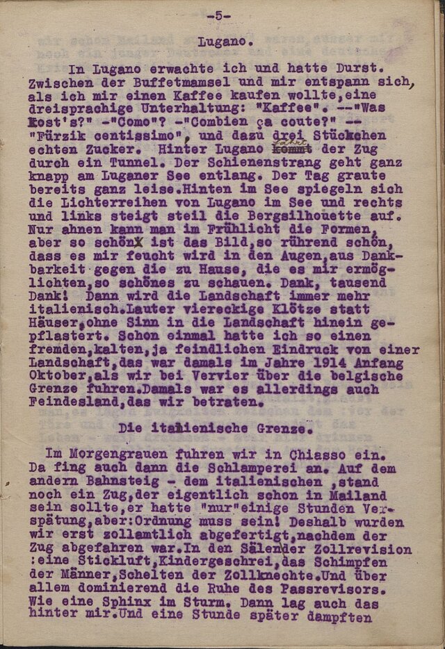 Max Ungerer Reisetagebuch 2