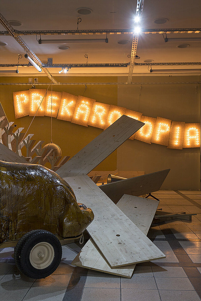 Ausstellung "Prekärotopia"