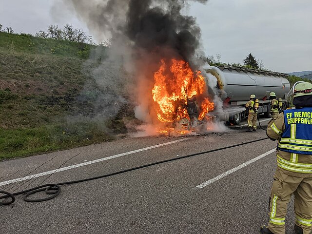 LKW-Brand