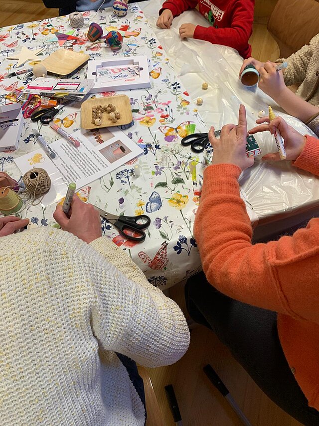 Zusammen kreativ