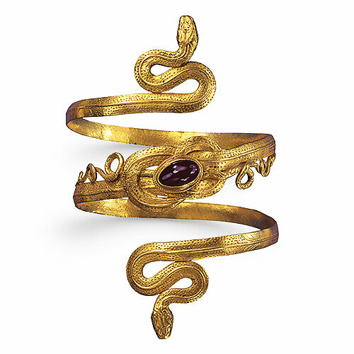 Snake bracelet, greek hellenistic, 3rd - 2nd CBC, photo Günter Meyer Snake bracelet, greek hellenistic, 3rd - 2nd CBC, photo Günter Meyer