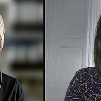 Almut Benkert und Josephine Hage 