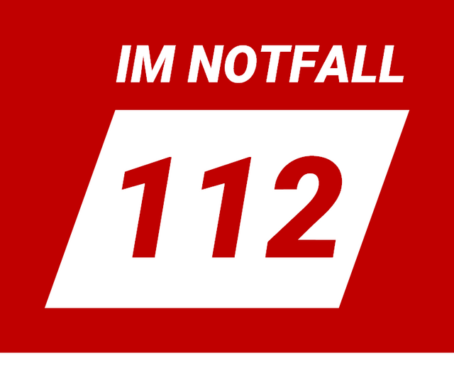 Im Notfall 112