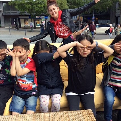 Wohnzimmeraktion Bündnis für Familie Pforzheim - copyright:Carola Pigisch