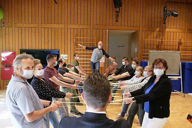 Übergabe Sportgeräte Johanna-Wittum-Schule