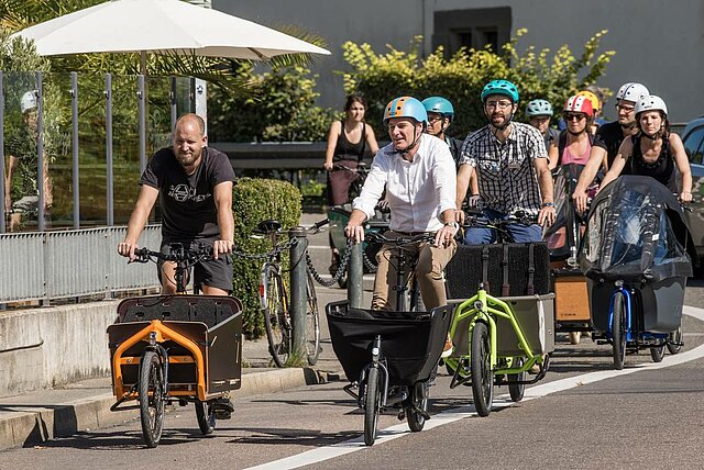 Auftaktevent Cargobike Roadshow