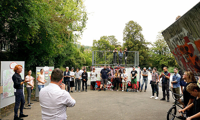 Alte Skateanlage im Arlinger
