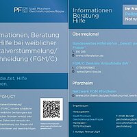 Informationskärtchen zur weiblichen Genitalverstümmelung