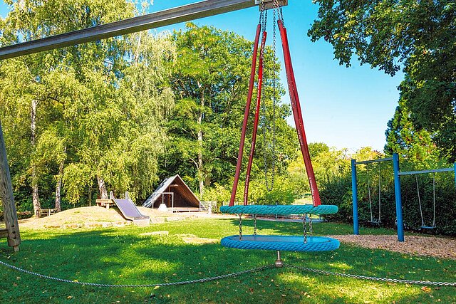 Foto vom Spielplatz in der Bannwaldstraße