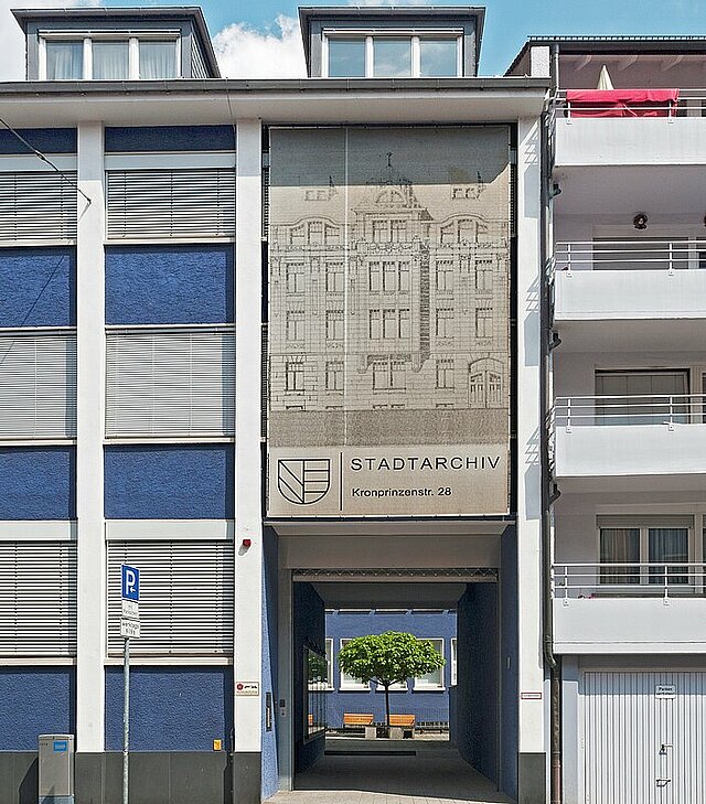 Frontansicht Stadtarchiv