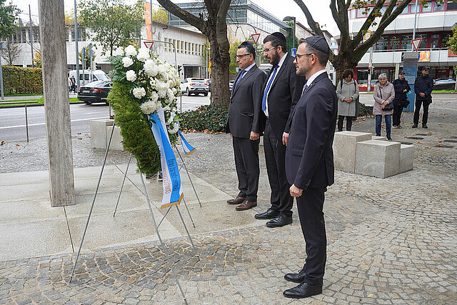 Kranzniederlegung Reichspogromnacht 