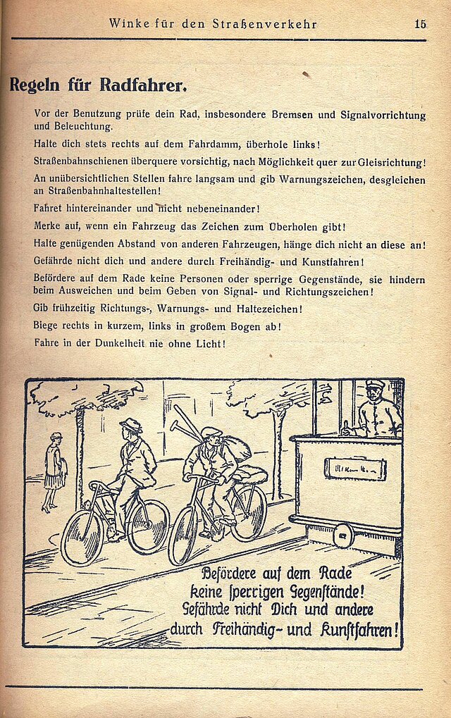 Straßenverkehr 1927 4 Straßenverkehr 1927