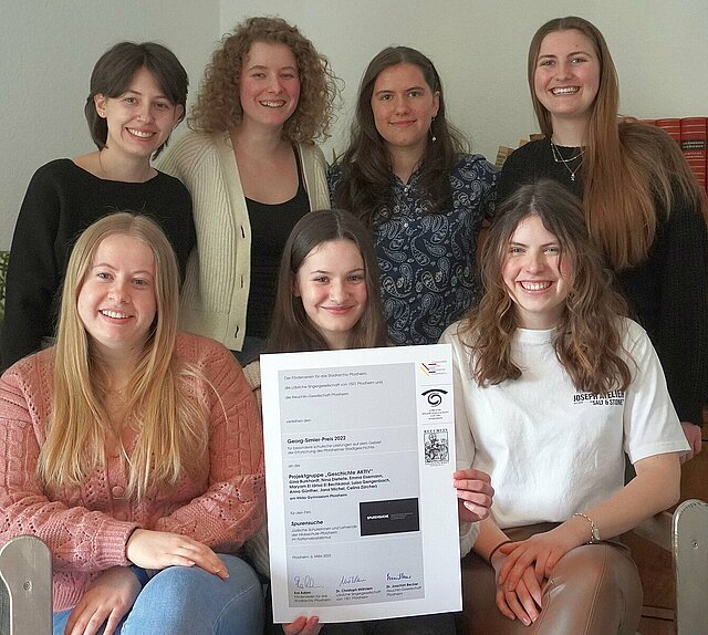 Gruppenfoto Preisträgerinnen
