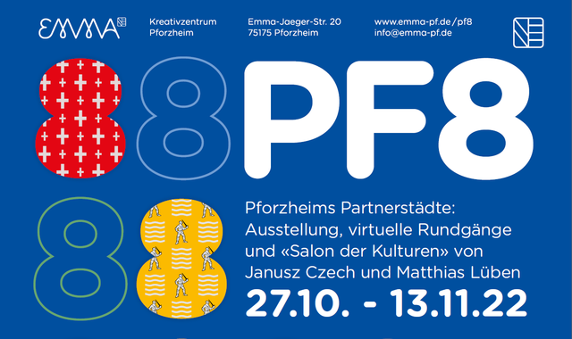 Ausschnitt vom Ausstellungsplakat PF8