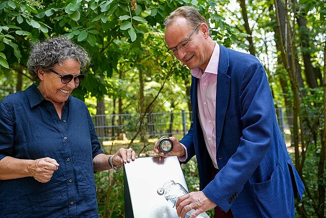 Sibylle Schüssler und Gunther Krichbaum