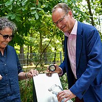 Sibylle Schüssler und Gunther Krichbaum
