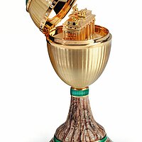 Brandenburger-Tor-Ei, Fabergé/Leicht Juweliere, Pforzheim, 2002
