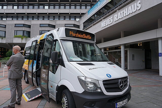 Pforzheim Shuttle Der Pforzheim Shuttle - copyright:Stadt Pforzheim