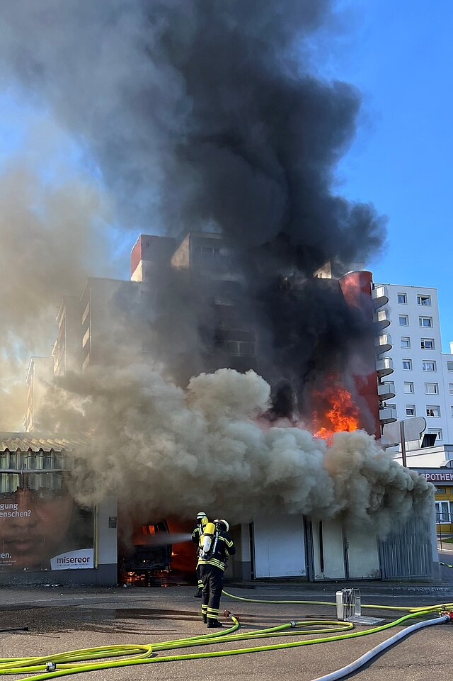 Brand Supermarkt