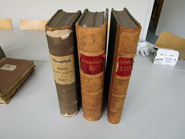 Grundbücher der Gemeinde Eutingen
