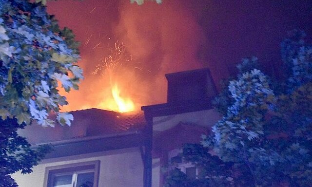 Brand in der Nordstadt