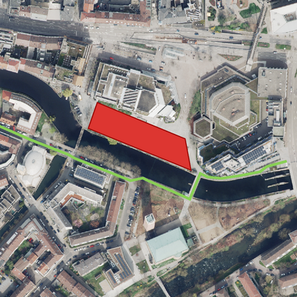 umleitung_winterwelt_waisenhausplatz - copyright:Stadt Pforzheim