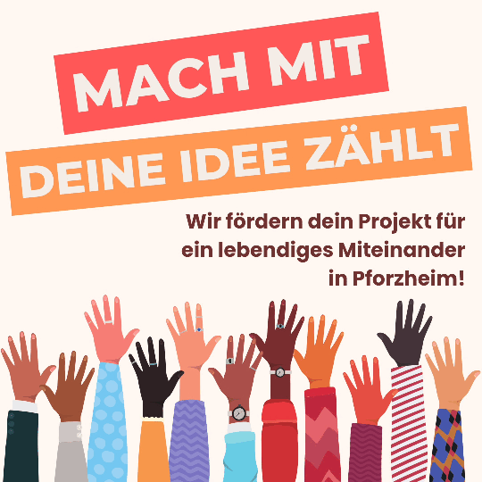 Untitled Projekte für ein lebendiges Miteinander in Pforzheim- Aufruf