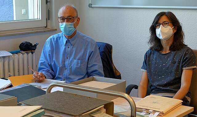 Dr. Klara Deecke und Christian Claudel