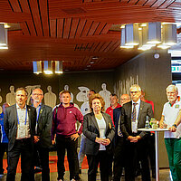 Delegation aus Funktionären
