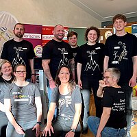Ausbildungsstand auf der Messe "Berufe aktuell" im CongressCentrumPforzheim