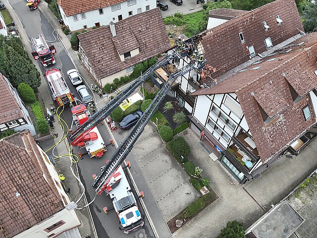 Wohnungsbrand in Würm