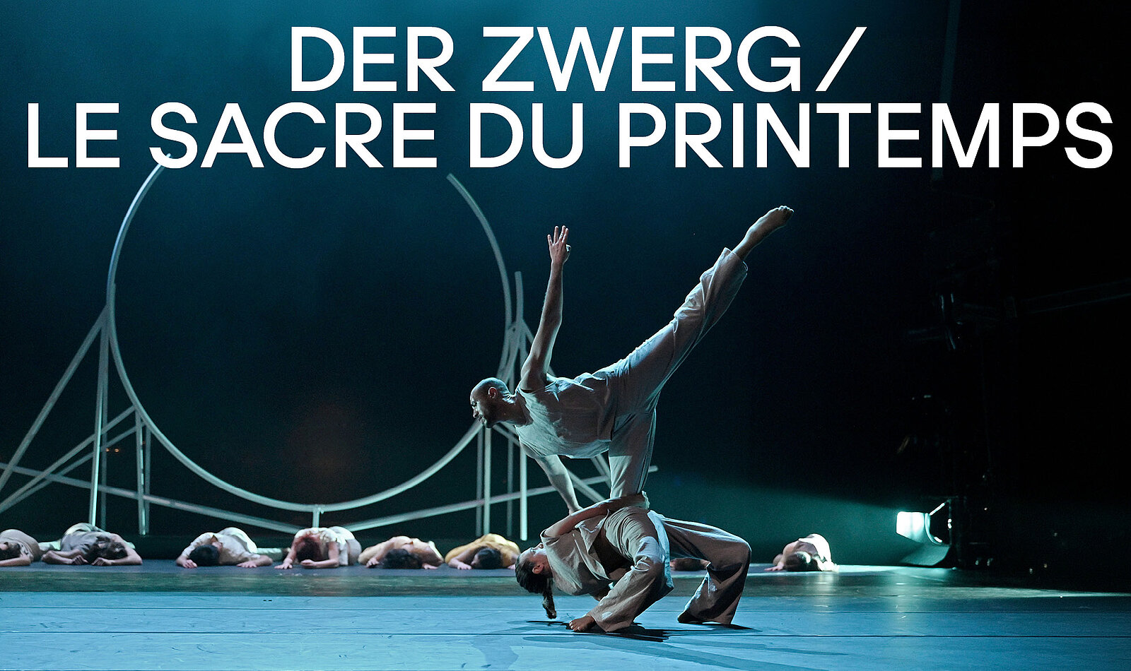 Zeigt eine Tanzszene aus "Le Sacre du Printemps"