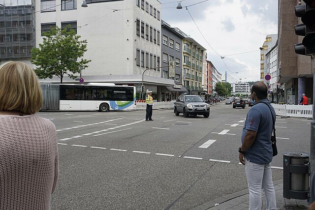 Ampelausfall Kreuzung Zerrenner-/Leopoldstraße