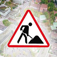 Symbolbild Baustelle Symbolbild Baustelle